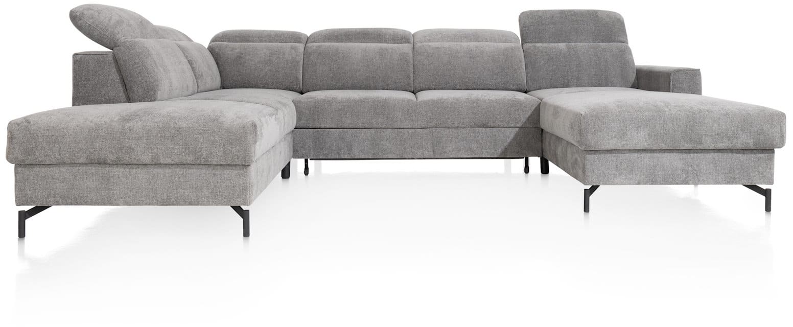 XOOON - Rialto - Banken - Ottomane links - 2,5 zits zonder armen - longchair rechts