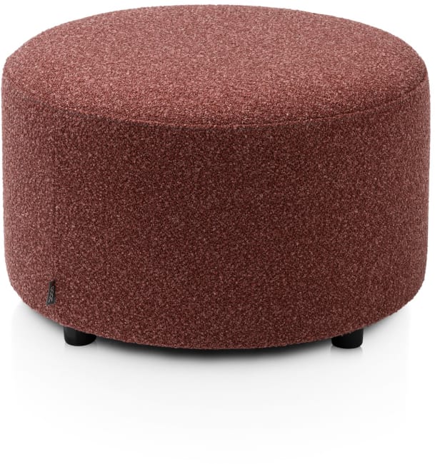 XOOON - Zach - Banken - poef rond 65 cm - hoogte 40 cm