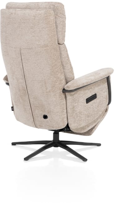 Henders & Hazel - Stelvio - fauteuil relax - électrique + batterie - pied graphite - appui-tête électrique