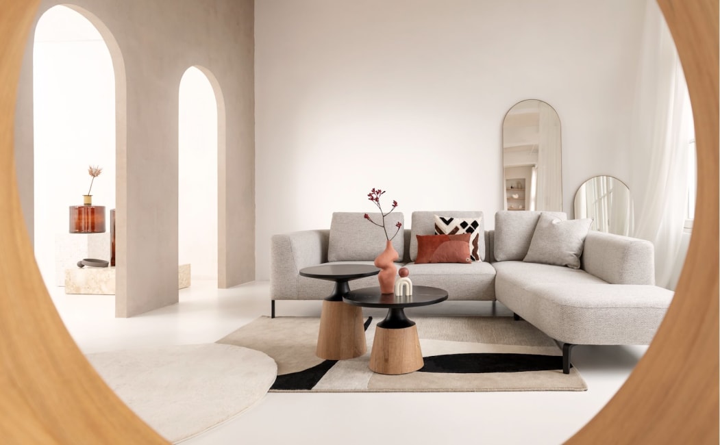 XOOON - Brampton - Banken - decoratie kussen 60 x 60 cm