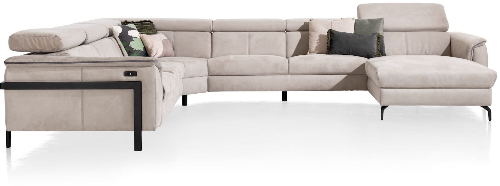 Henders & Hazel - Tycan - Moderne - Canapés - pouf grand - 80 x 60 cm