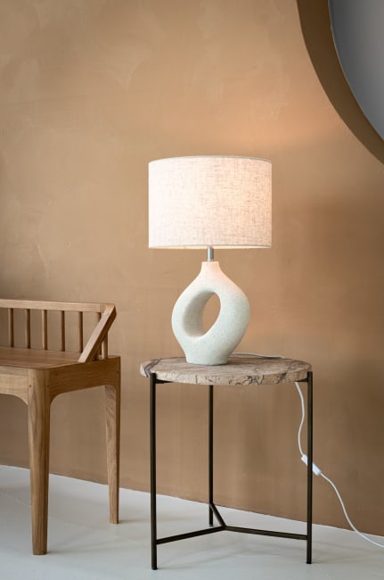 Henders and Hazel - COCOmaison - Scandinavisch - Marit tafellamp 1*E27 - Wit