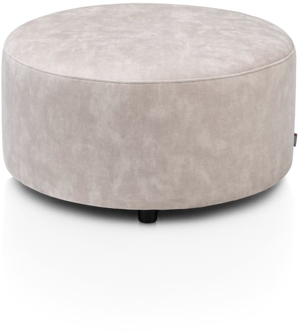 XOOON - Zach - Banken - poef rond 80 cm - hoogte 40 cm