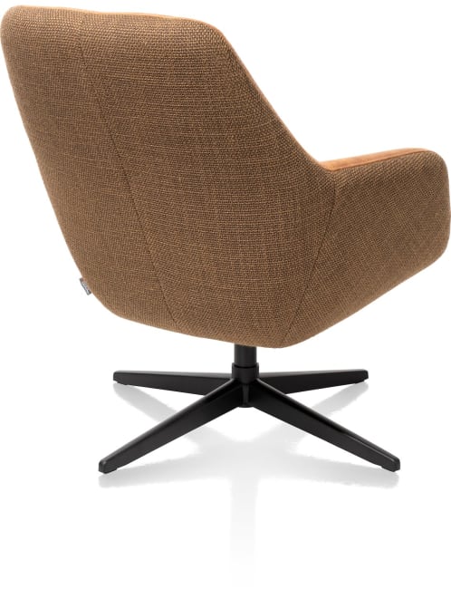 XOOON - Vernon - fauteuil met draaifunctie - lage rug