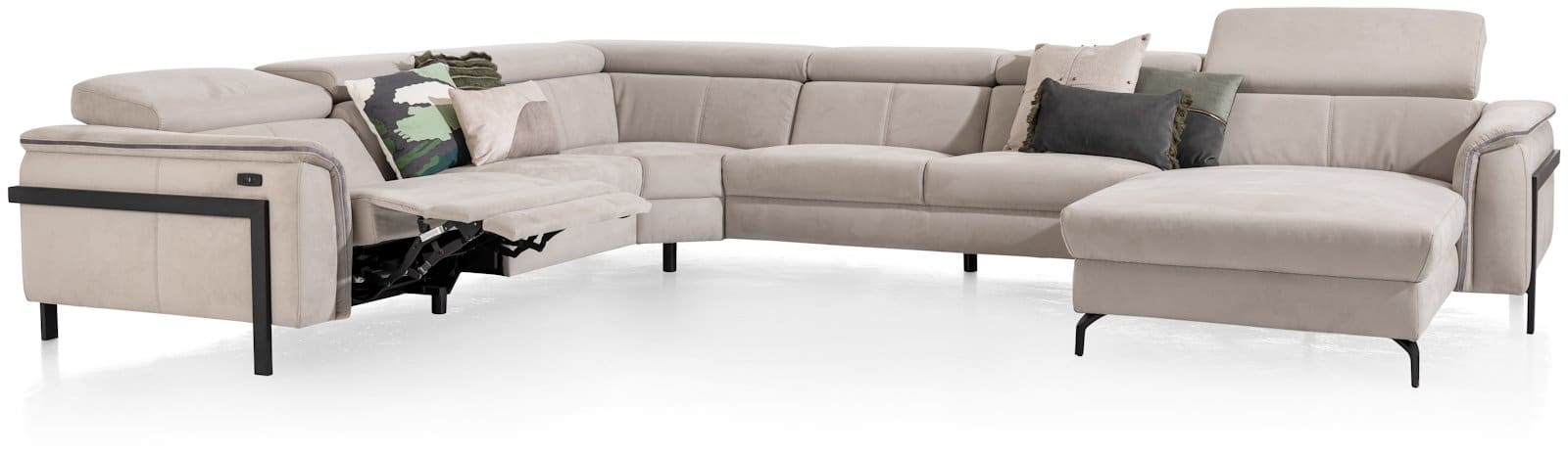 Henders & Hazel - Tycan - Moderne - Canapés - pouf grand - 80 x 60 cm
