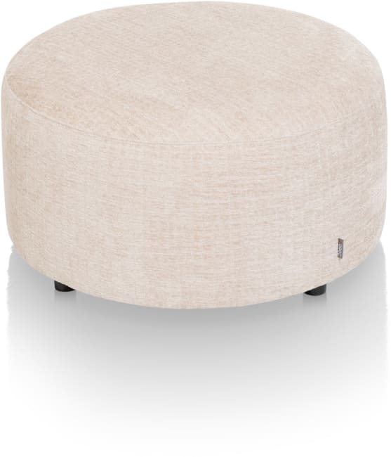 XOOON - Zach - Banken - poef rond 80 cm - hoogte 40 cm