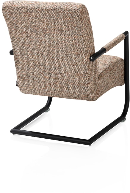 Henders and Hazel - Angelica - Industrieel - bijzetfauteuil + zwart frame (ROB)