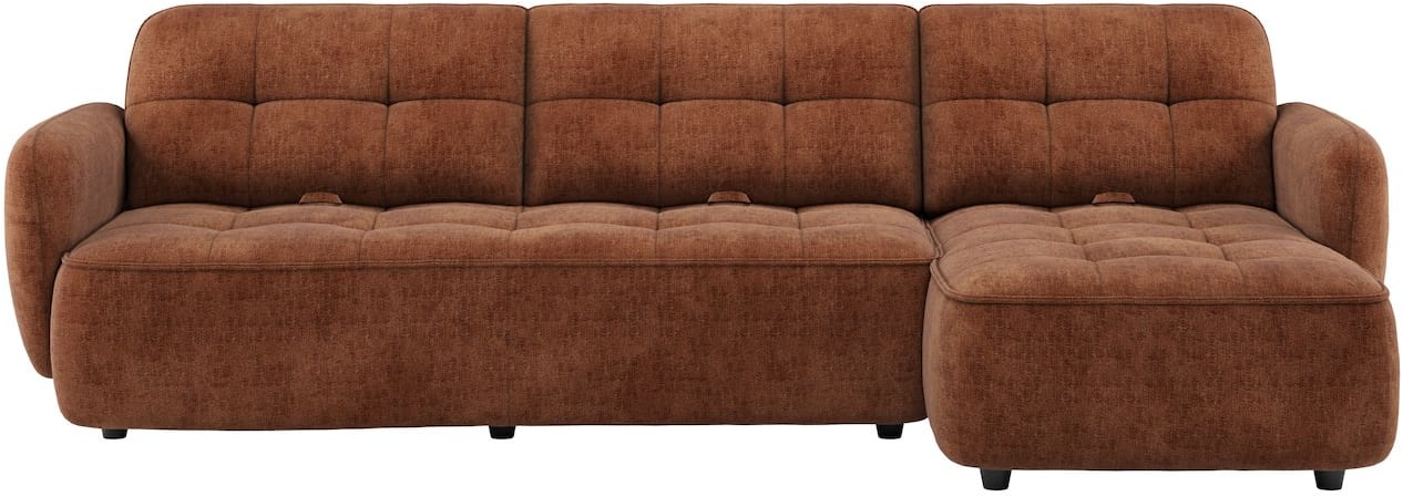 XOOON - Casoli - Banken - 3,5 zits arm links flex - longchair rechts flex
