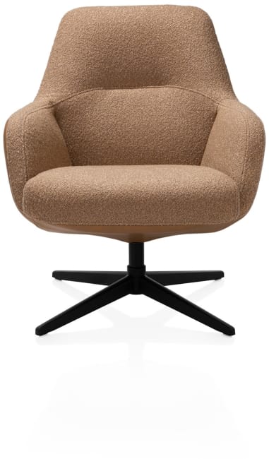 XOOON - Vernon - fauteuil met draaifunctie - lage rug