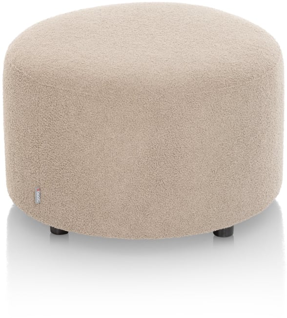 XOOON - Zach - Banken - poef rond 65 cm - hoogte 40 cm