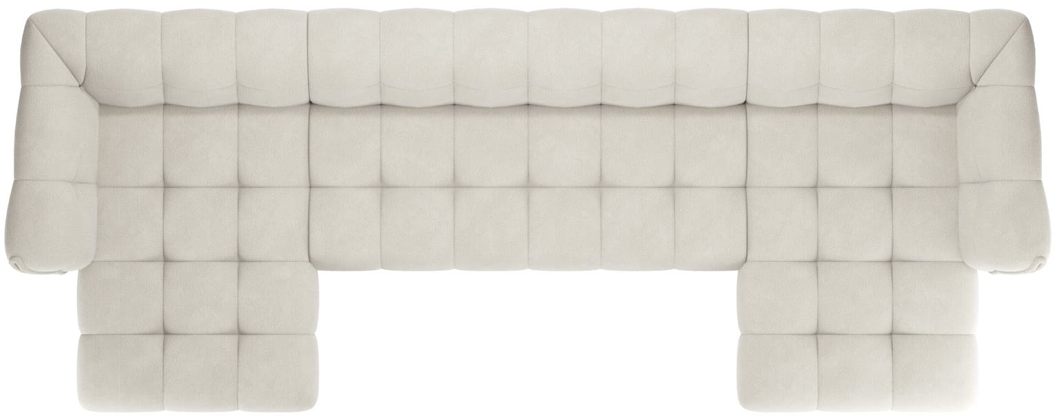XOOON - Bellagio - Banken - Longchair links - 3 zits zonder armen - longchair rechts