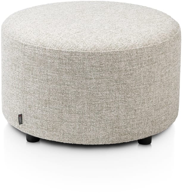 XOOON - Zach - Banken - poef rond 65 cm - hoogte 40 cm