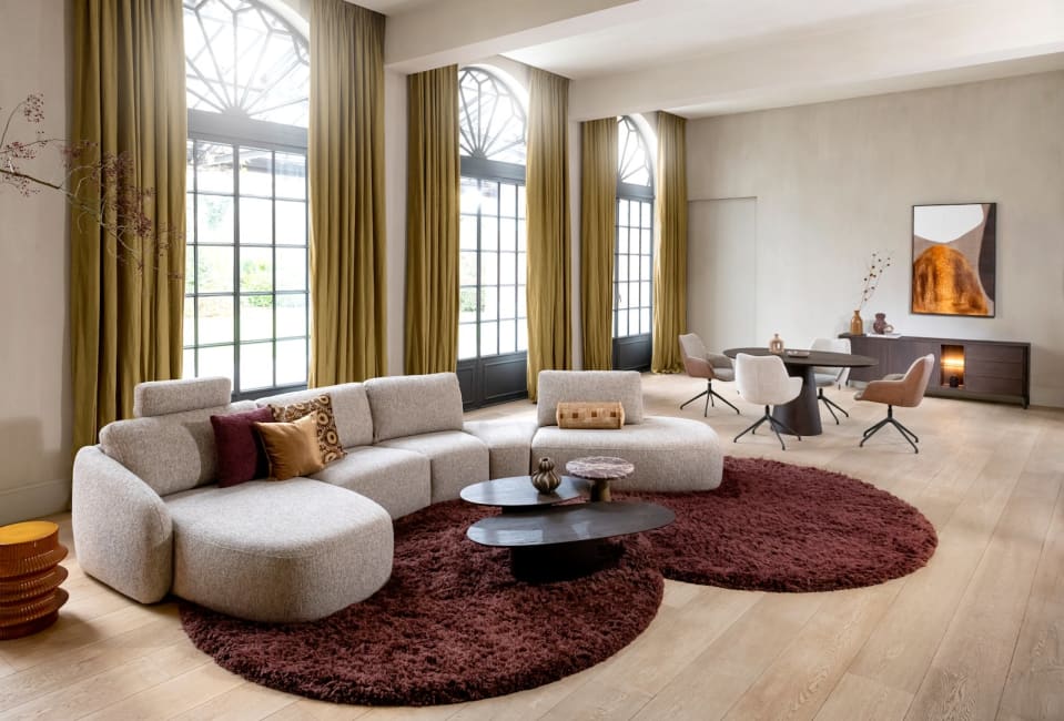 XOOON - Merano - Banken - triangel element met rug