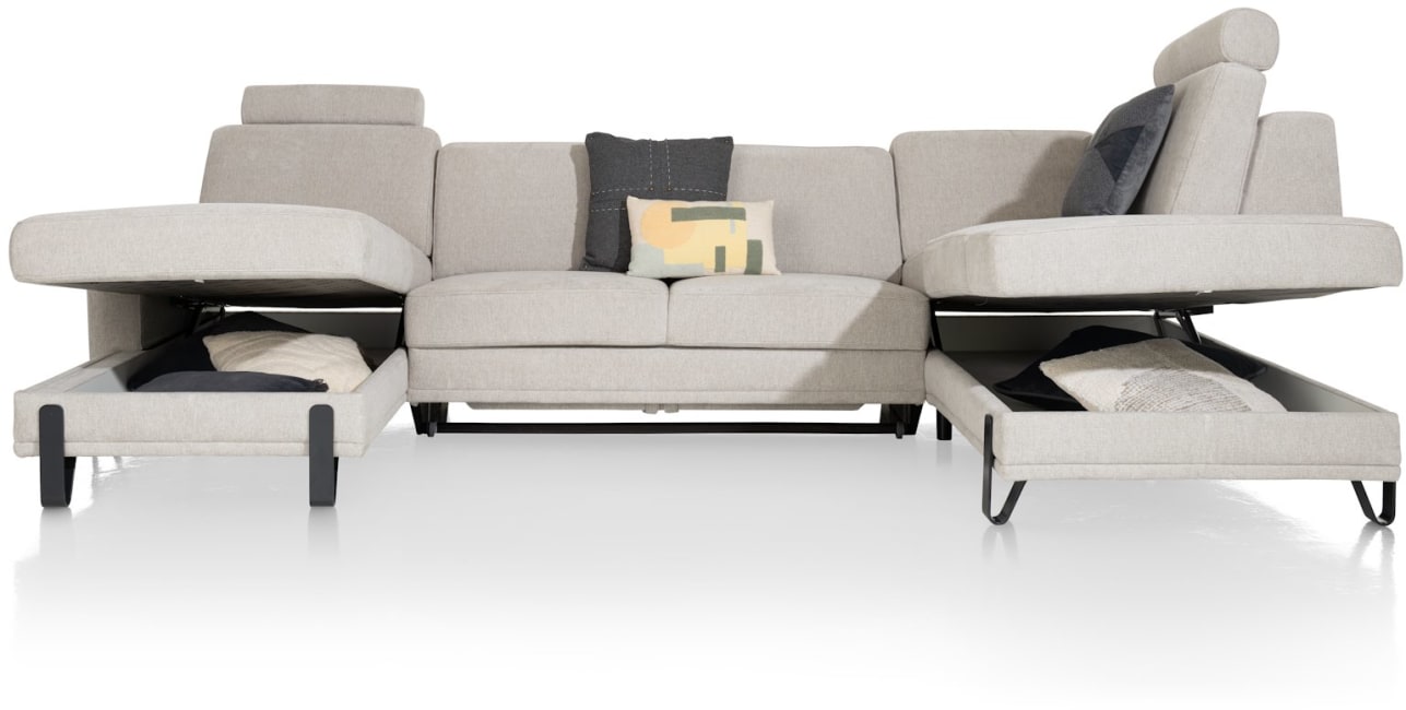 XOOON - Denver - Minimalistisch design - Banken - 2.5-zits zonder armen