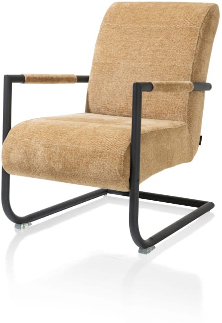 Henders and Hazel - Angelica - Industrieel - bijzetfauteuil + zwart frame (ROB)