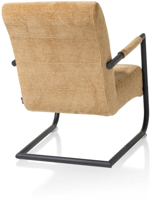Henders and Hazel - Angelica - Industrieel - bijzetfauteuil + zwart frame (ROB)