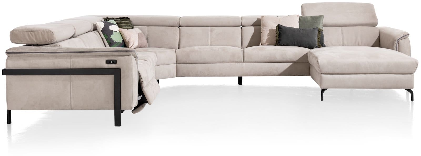 Henders & Hazel - Tycan - Moderne - Canapés - pouf grand - 80 x 60 cm