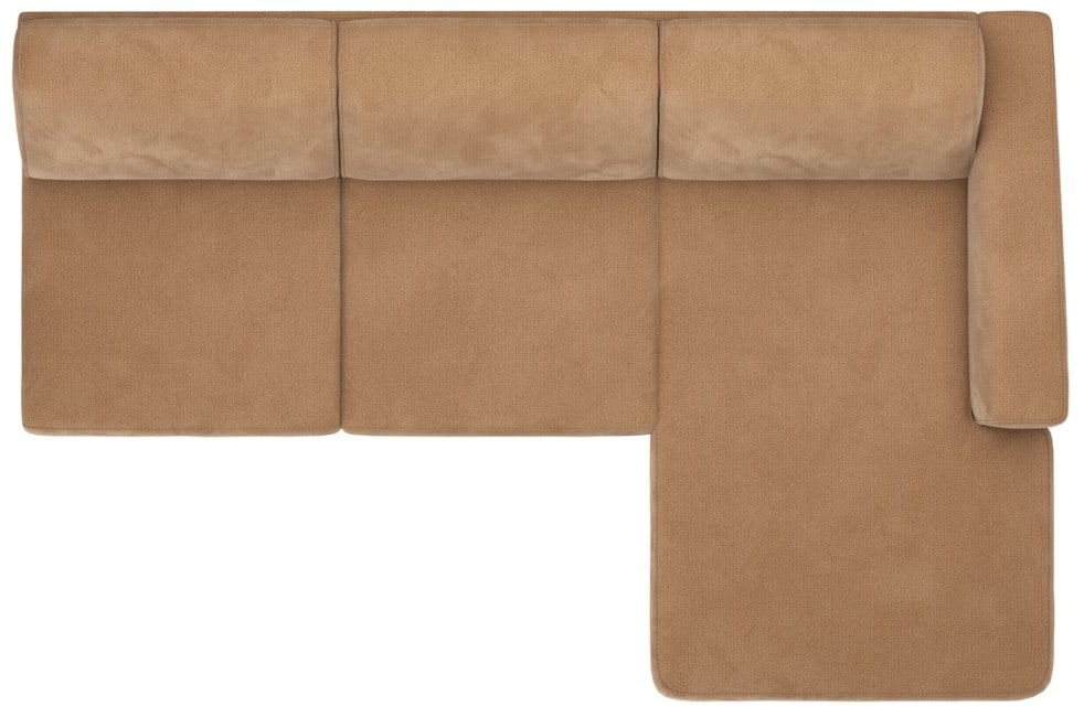 Henders and Hazel - Alcona - Banken - 3-zits zonder armen inclusief longchair recht - rechts (1-arm)