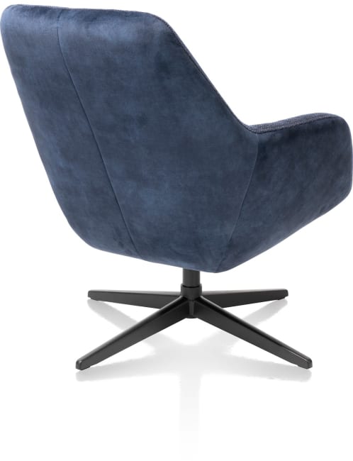 XOOON - Vernon - fauteuil met draaifunctie - lage rug