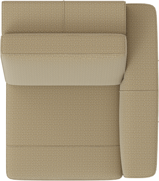 XOOON - Denver - Minimalistisches Design - Sofas - 1-Sitzer Armlehne rechts