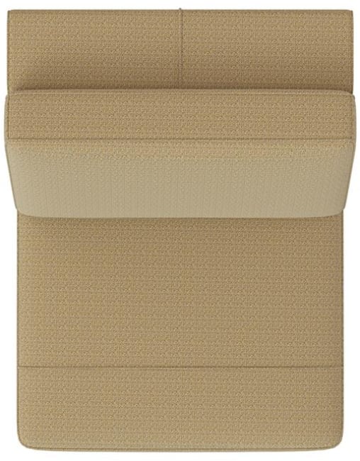 XOOON - Denver - Minimalistisches Design - Sofas - 1-Sitzer XL ohne Armlehnen