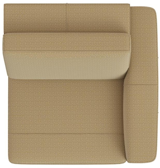 XOOON - Denver - Minimalistisches Design - Sofas - 1-Sitzer XL Armlehne rechts