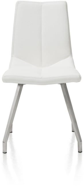XOOON - Arto - Skandinavisches Design - Stuhl 4-Füße Edelstahl
