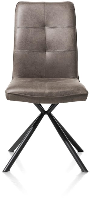 Henders & Hazel - Milva - Industriel - chaise - pieds noir