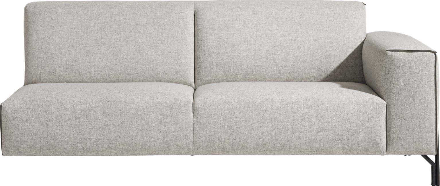 XOOON - Prizzi - Design minimaliste - Canapés - 3-places accoudoir droit