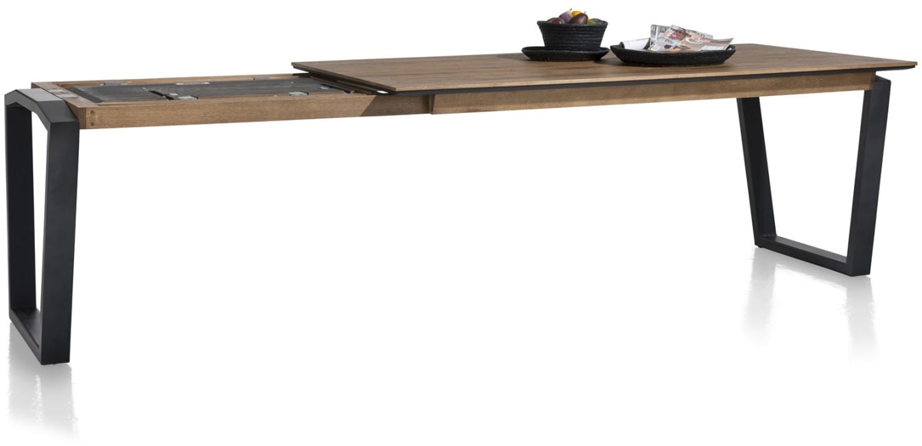 Henders & Hazel - Livada - Moderne - table à rallonge 220 (+ 80) x 100 cm