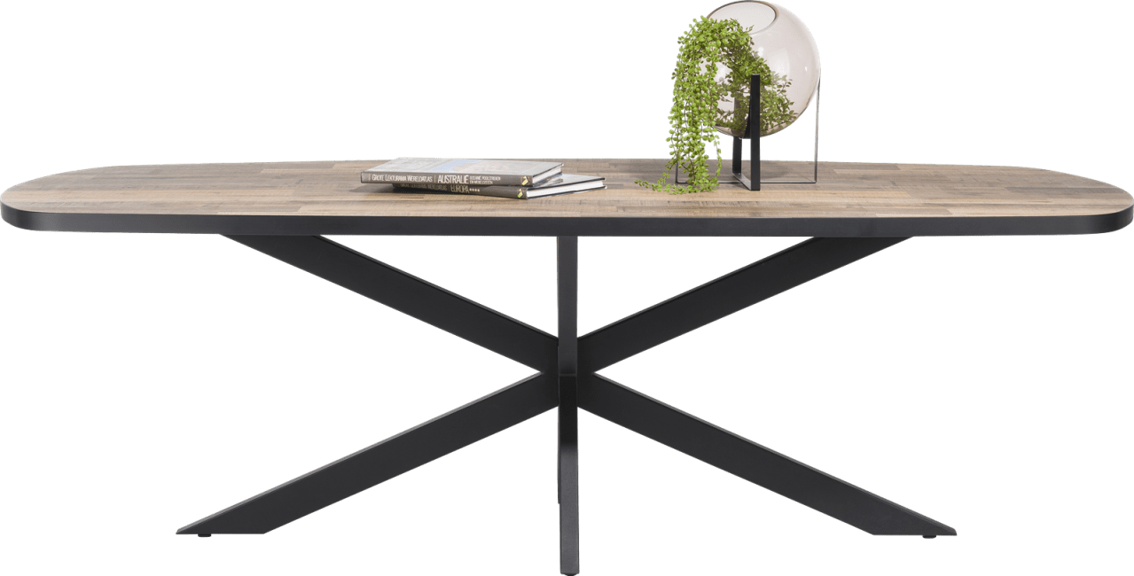 Henders & Hazel - Avalox - Industrie - Tisch oval 180 x 110 cm