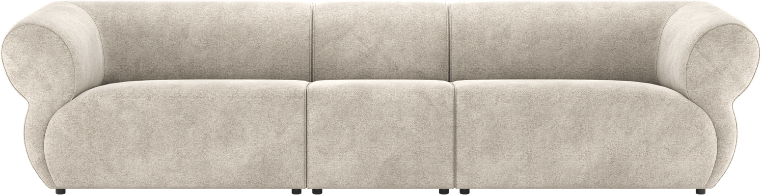 XOOON - Brentino - Sofas - 1 Sitzer XL armlehne links - 1 Sitzer ohne Armlehnen - 1 Sitzer XL Armlehne rechts