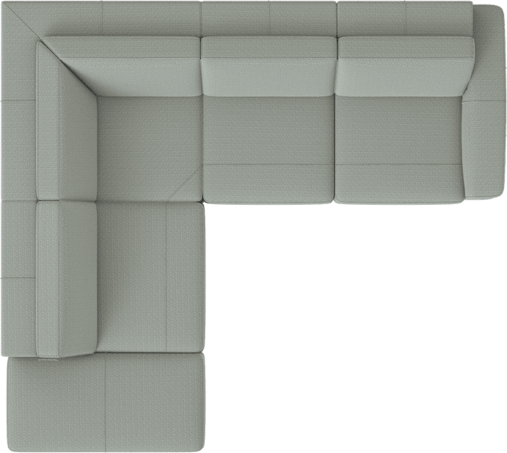 XOOON - Denver - Design minimaliste - Canapés - 2-places accoudoir droit
