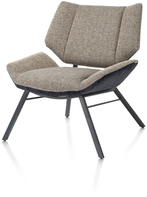 XOOON - Tatum - Design minimaliste - fauteuil avec siege coulissant
