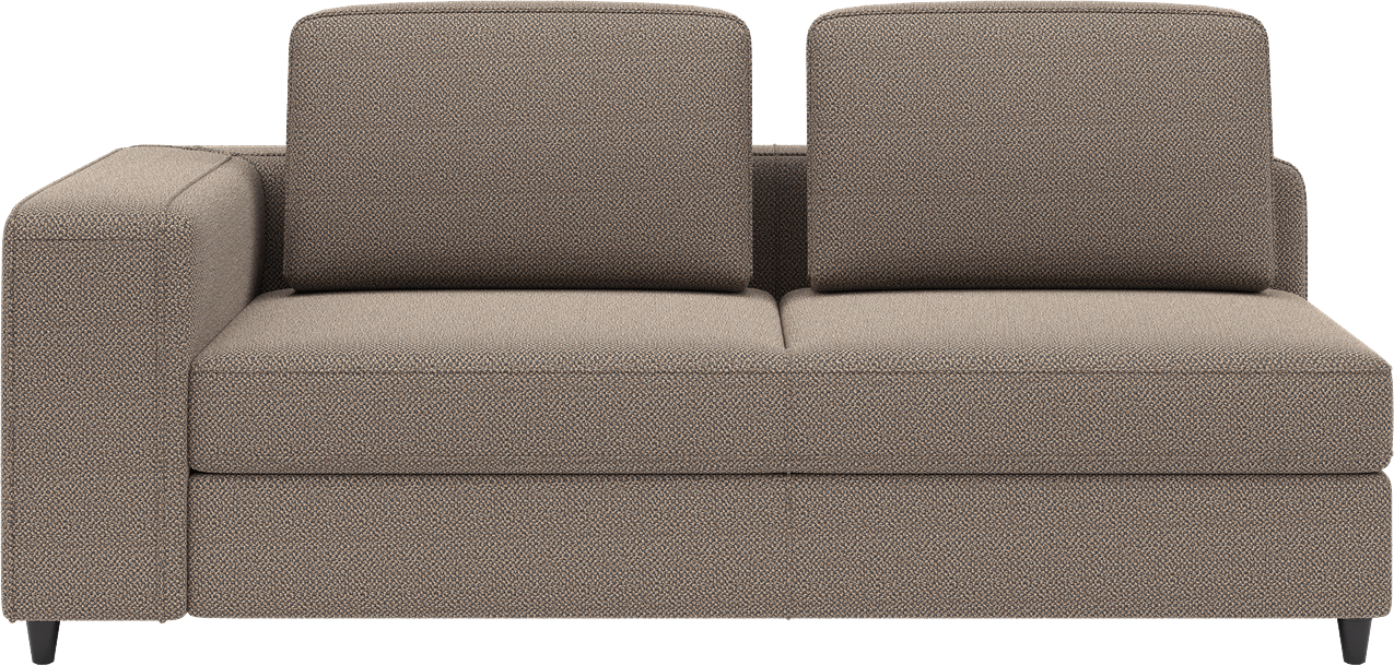 XOOON - Verona - Design minimaliste - Canapés - 2-places element avec accoudoir gauche