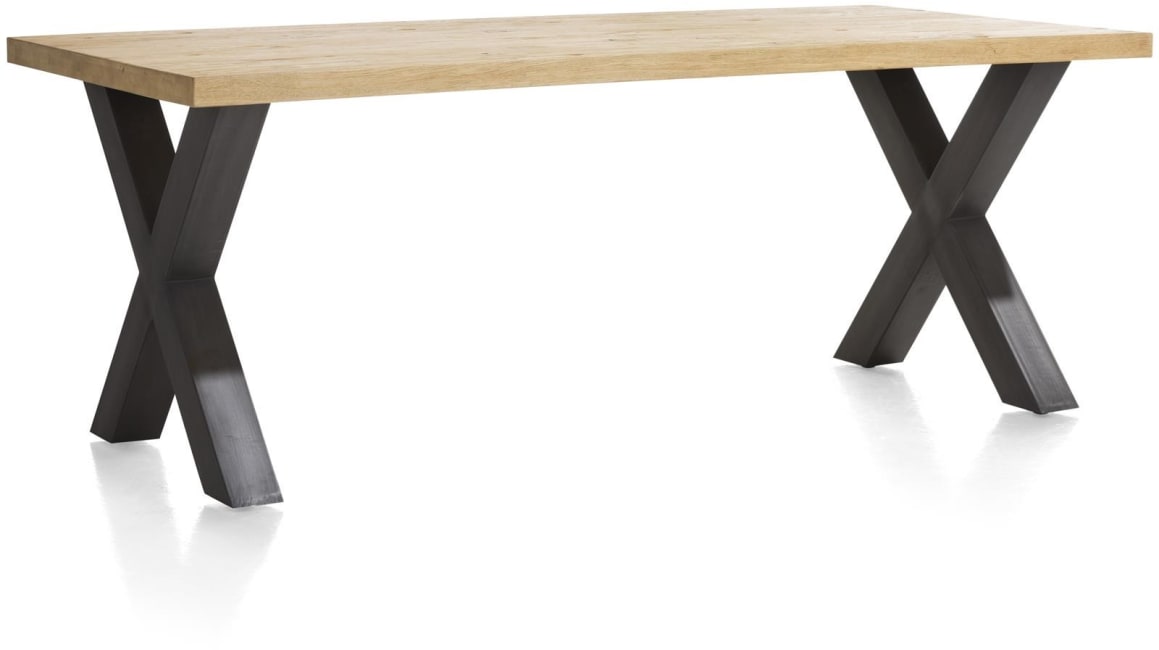 Henders & Hazel - Metalox - Industriel - table 200 x 100 cm
