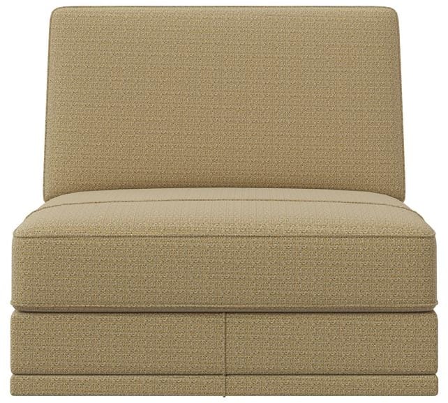 XOOON - Denver - Minimalistisches Design - Sofas - 1-Sitzer XXL ohne Armlehnen