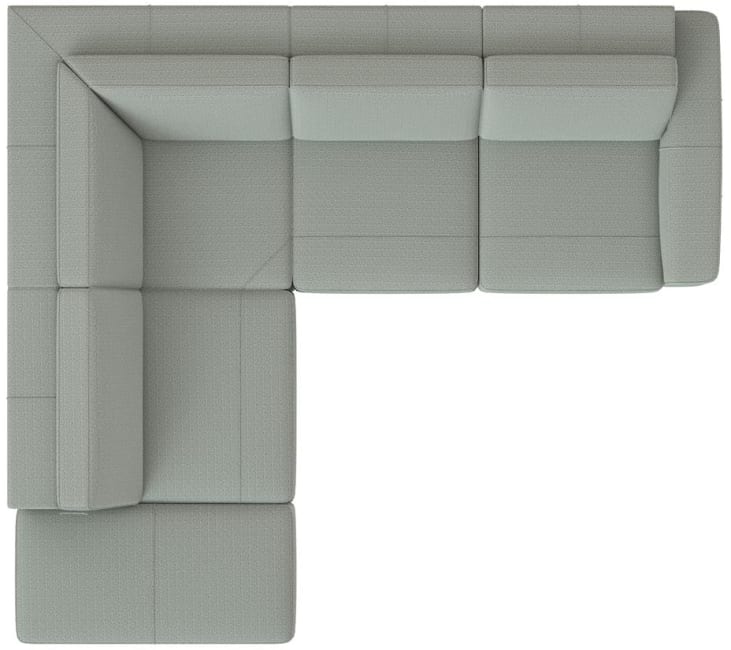 XOOON - Denver - Minimalistisches Design - Sofas - 2-Sitzer Armlehne rechts