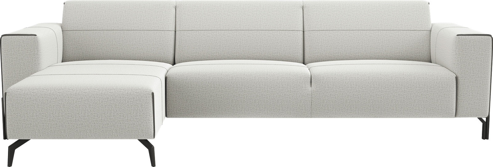XOOON - Prizzi - Design minimaliste - Canapes - 2.5-places accoudoir droit