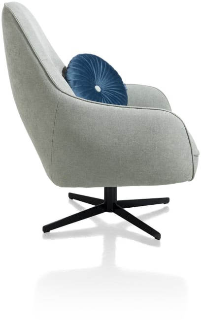 XOOON - Oviedo - design Scandinave - fauteuil dossier haute