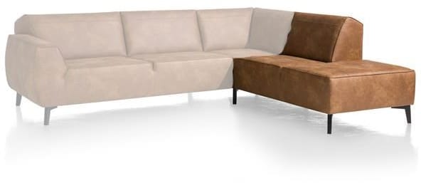 XOOON - Lima - Minimalistisches Design - Sofas - Ottomane klein rechts