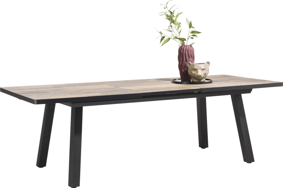 H&H - Avalox - Industriel - table a rallonge 190 (+ 60) x 98 cm
