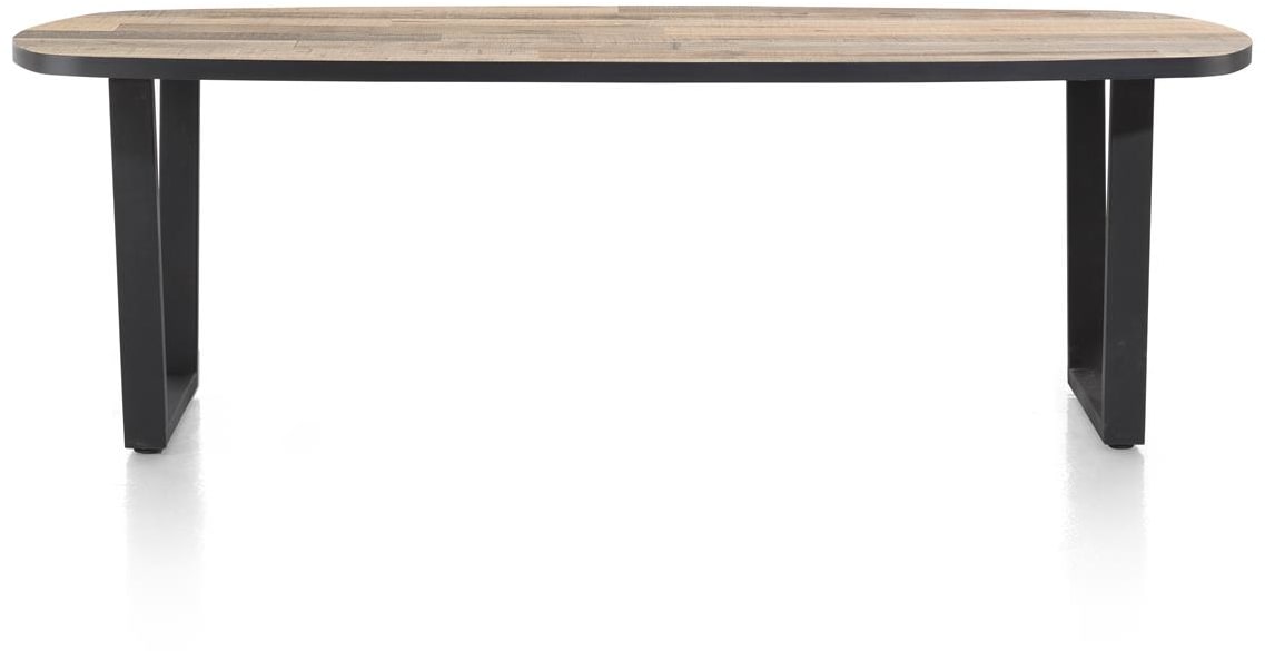 Henders and Hazel - Avalox - Industrieel - eetkamertafel ovaal 240 x 110 cm