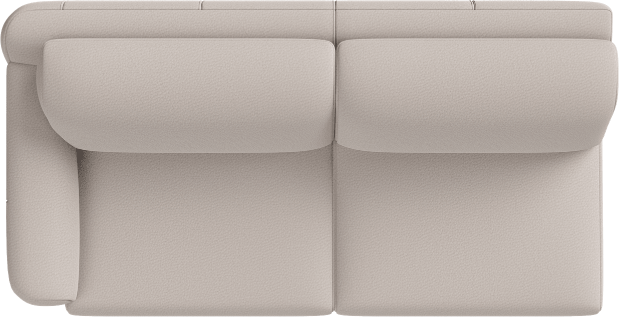 XOOON - Zilvano - Design minimaliste - Canapes - 3-places accoudoir gauche
