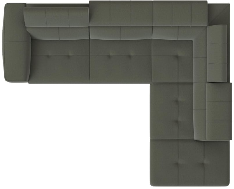 XOOON - Talisman - Skandinavisches Design - Sofas - 2.5-Sitzer Armlehne links