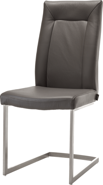 H&H - Malvino - Moderne - chaise - inox pied traineau carre