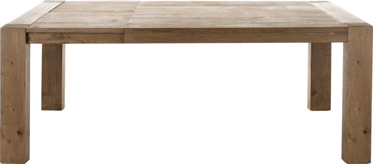 Henders and Hazel - Santorini - Natuurlijk - uitschuiftafel 160 (+ 45) x 140 cm
