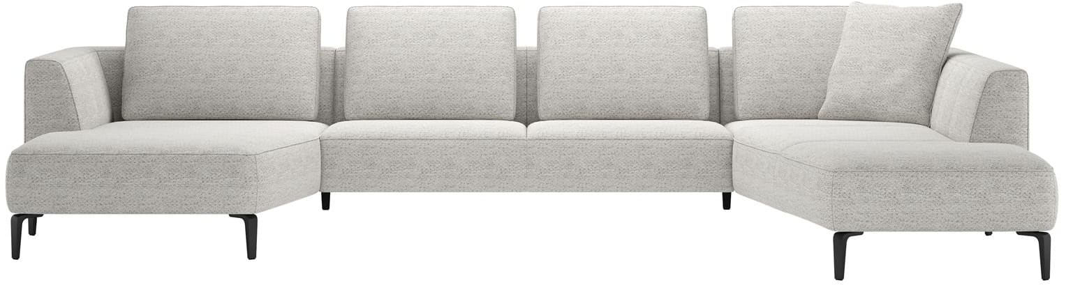 XOOON - Brampton - Sofas - Longchair links - 2,5 Sitzer ohne Armlehne - Ottomane rechts