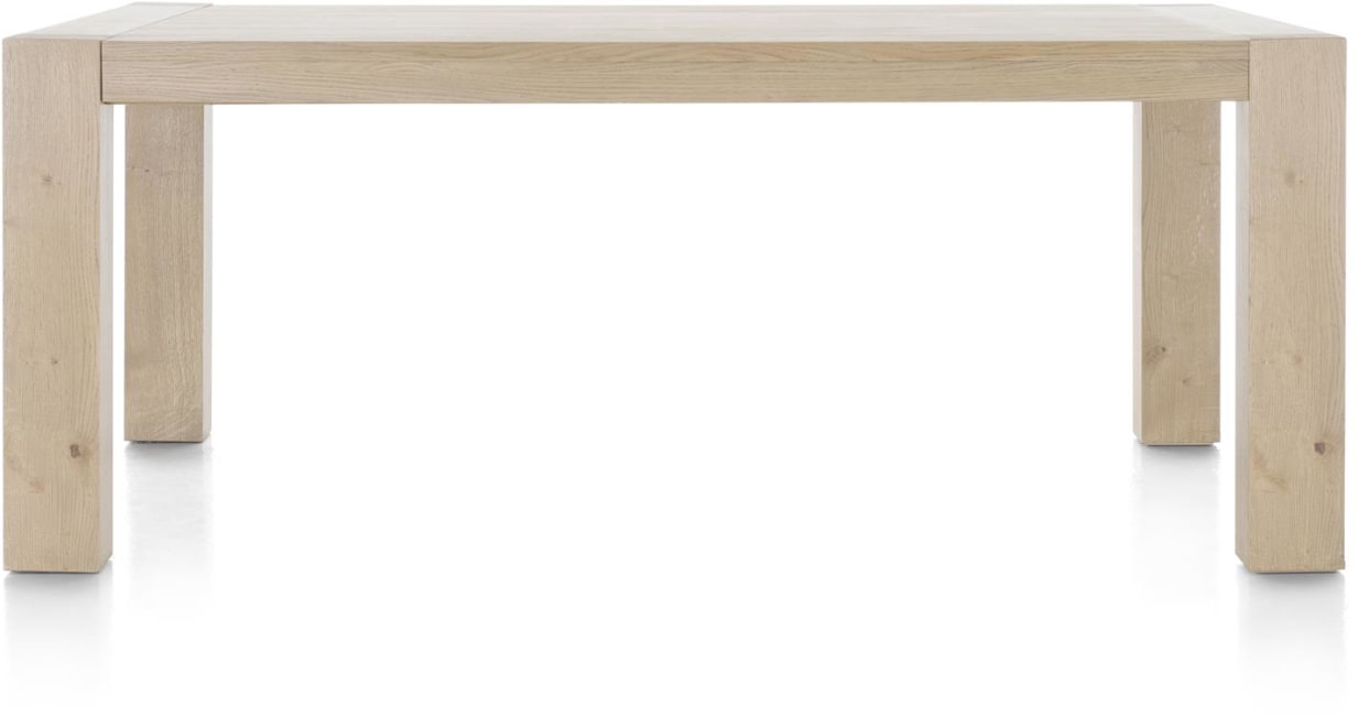 Henders & Hazel - Santorini - Pur - table 190 x 100 cm