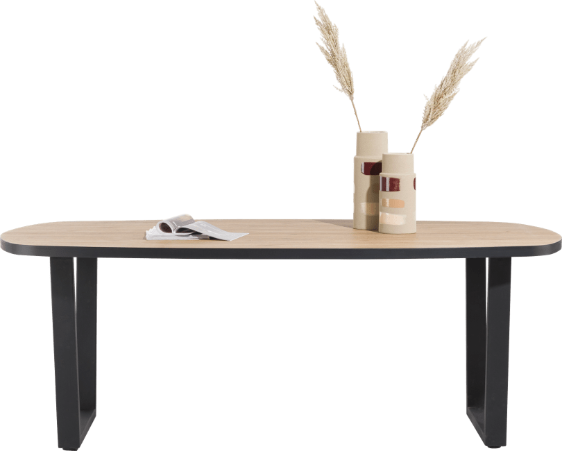 H&H - Avalox - Industriel - table ovale 240 x 110 cm